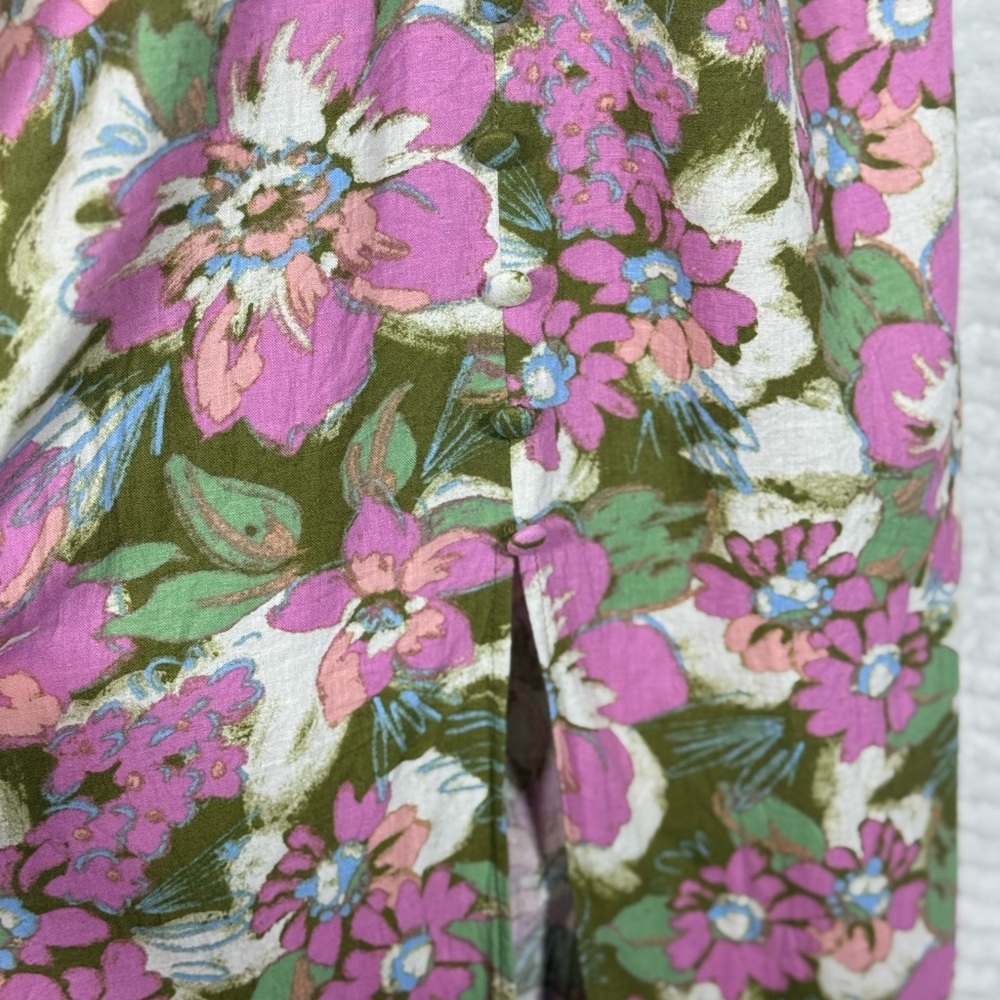 Zara Multicolor Floral Dress. Size Medium. One of a kind!! Stunning ๐คฉ๐งก - Picture 4 of 9